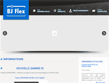 Tablet Screenshot of bjflex.fr